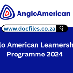 Anglo American Learnerships Programme 2024