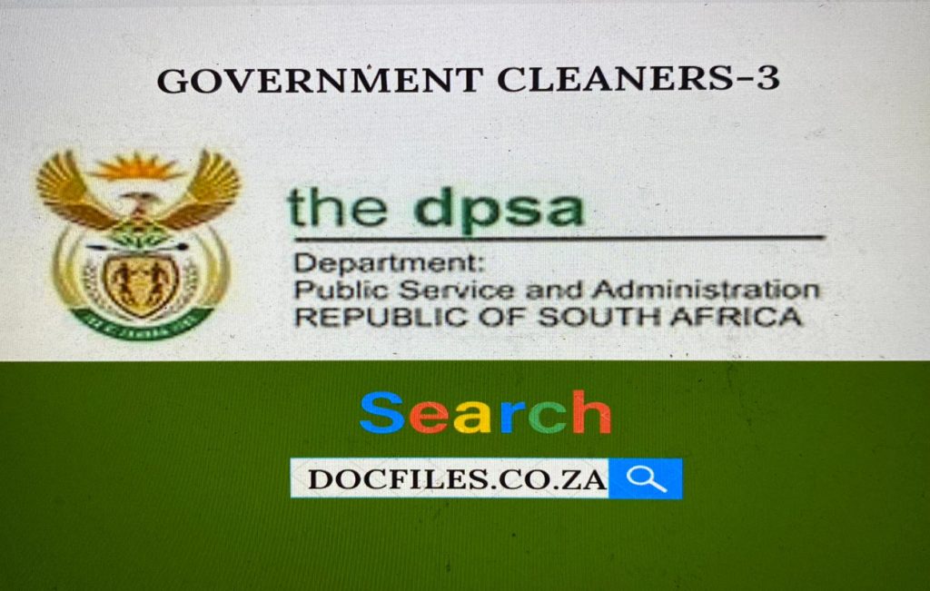 GOVERNMENT CLEANER-3