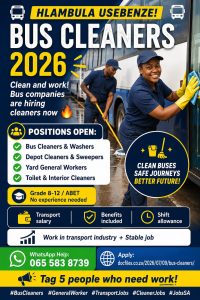 Bus Cleaners