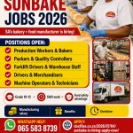 Sunbake Is Hiring – Apply Now
