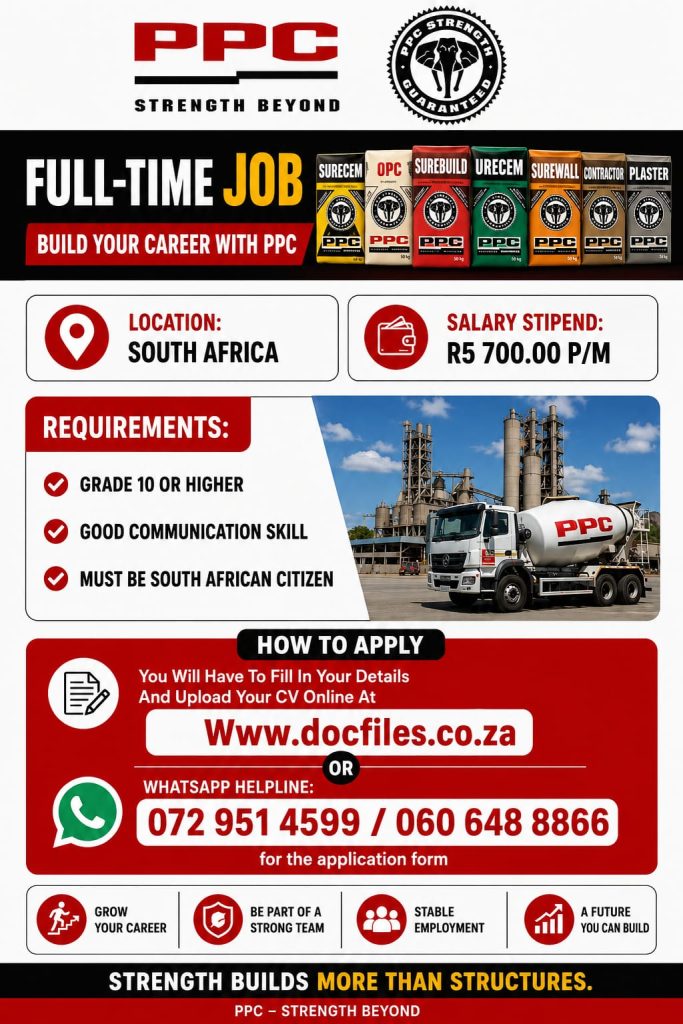 PPC Is Hiring – Apply Now