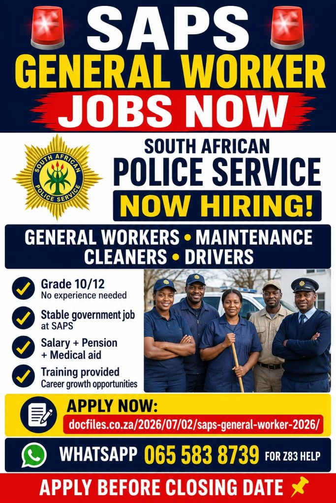 SAPS General Worker 2026