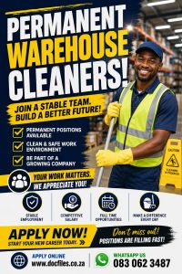 PERMANENT WAREHOUSE CLEANERS